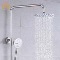Wall Mounted Exposed Bathroom Shower Set Mixer