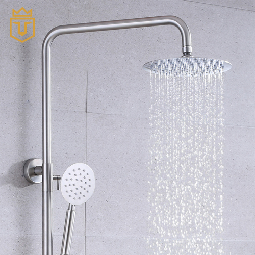 Wall Mounted Exposed Bathroom Shower Set Mixer