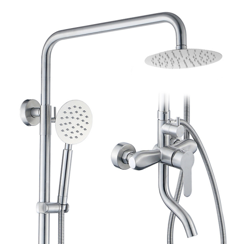 Wall Mounted Exposed Bathroom Shower Set Mixer