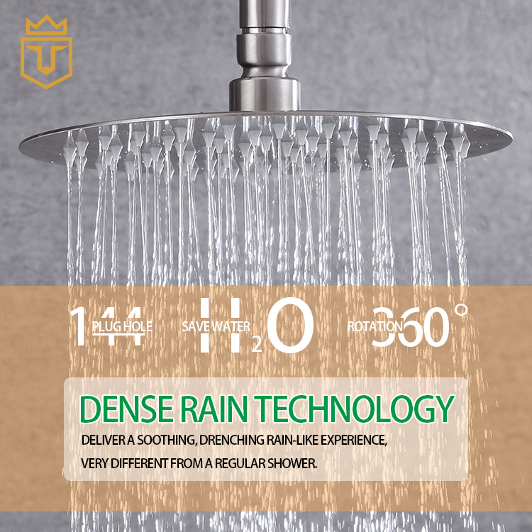 SS304 Multi-Function Complete Shower Set