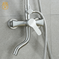 Wall Mounted Exposed Mixer Shower Set