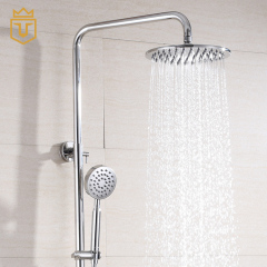 Shiny Chome Shower Mixer Set
