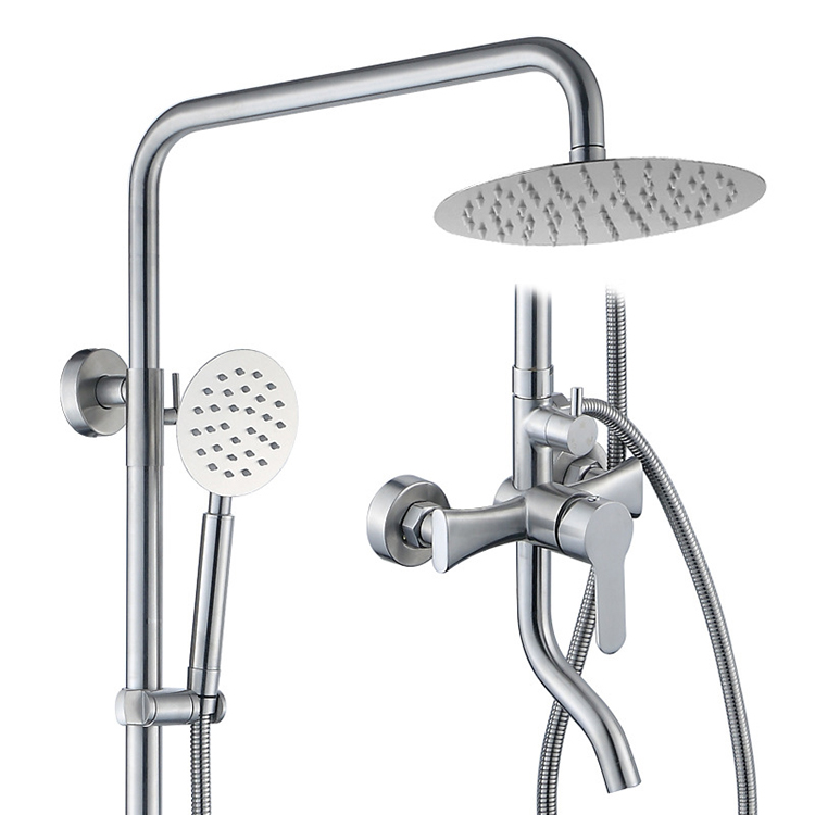 Wall Mounted Exposed Mixer Shower Set,Shower Sets,Exposed Shower Sets
