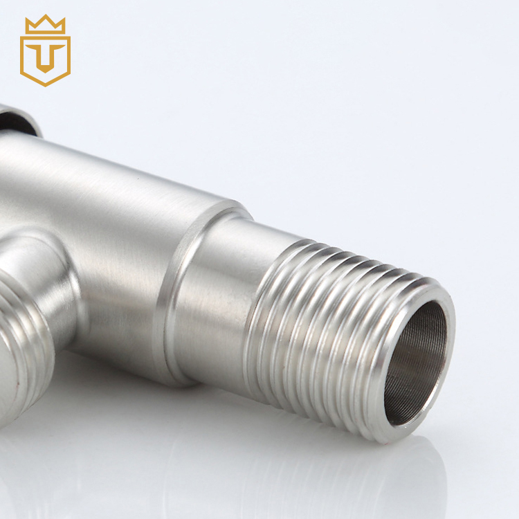 Premium Single Lever 304 SS Angle Valve