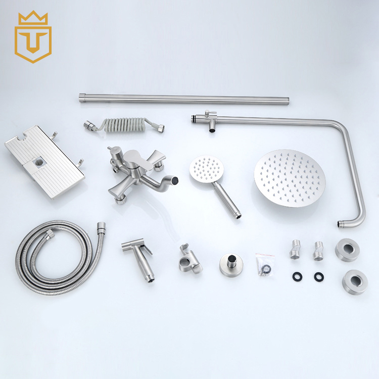 SS304 Multi-Function Complete Shower Set
