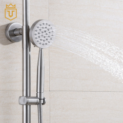 Exposed Pipe System 304 SS Shower Set Wall Mounted