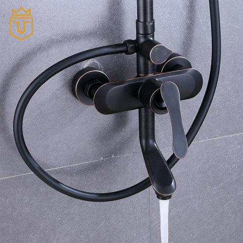Wall Mounted Bathroom Exposed ORB Shower Set