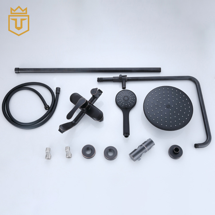 Wall Mounted Bathroom Exposed ORB Shower Set