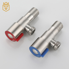 Hot Cold High Hardness 304 Water Angle Valve