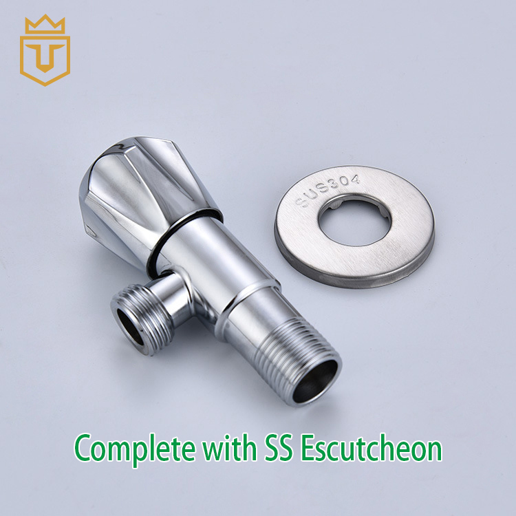 High Quality Chrome Brass Angle Valve