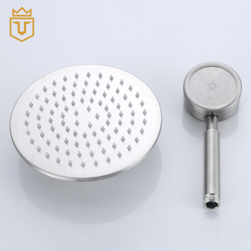 Brushed SS 304 Exposed Wall Mounted Shower Set