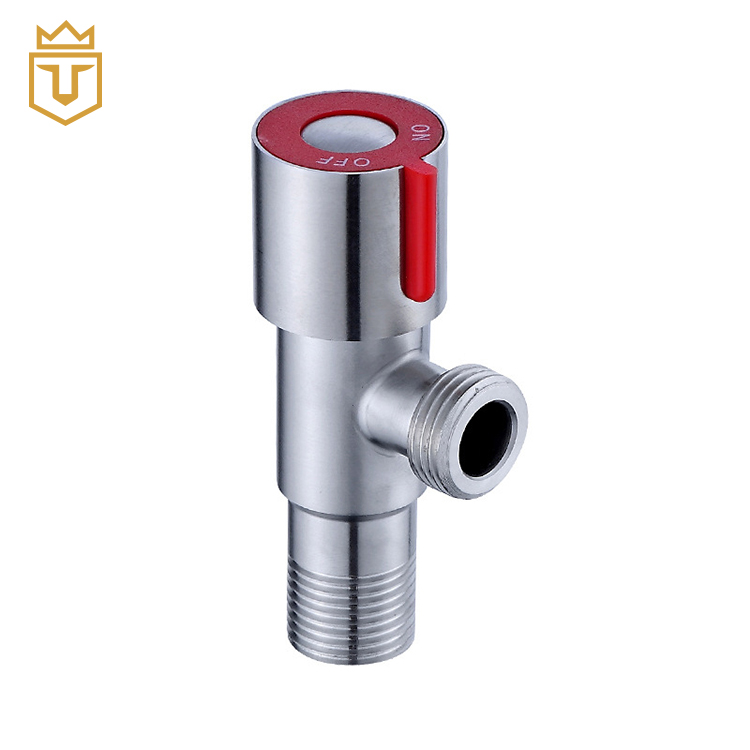 Hot Cold High Hardness 304 Water Angle Valve