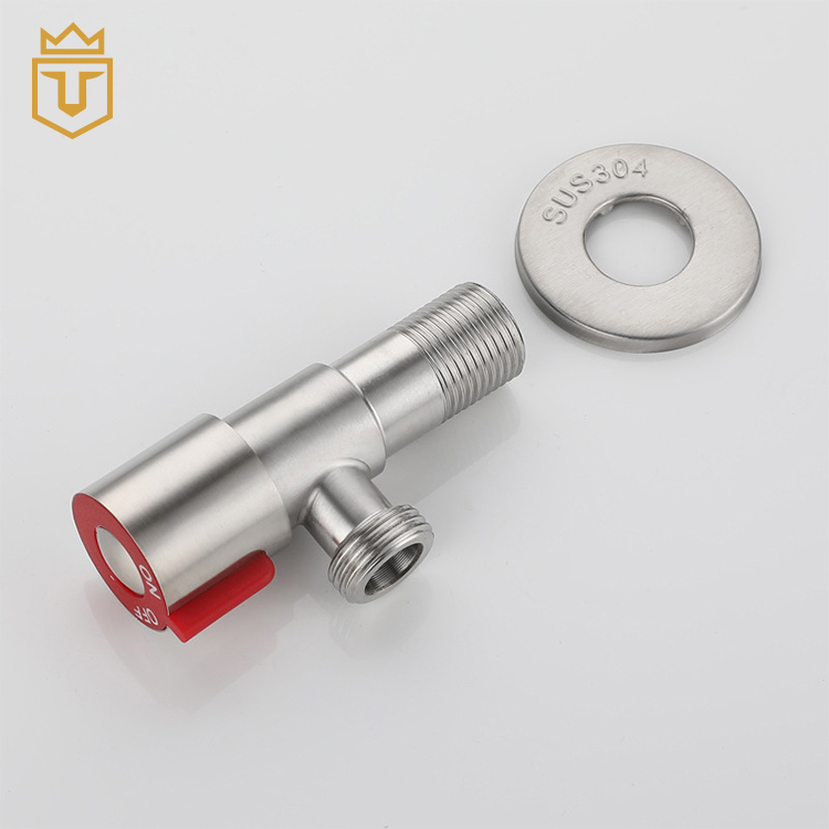 Hot Cold High Hardness 304 Water Angle Valve