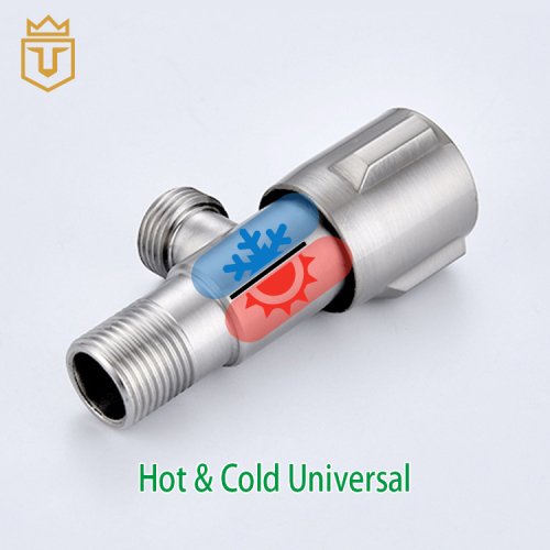 High Quality 304 Stainless Steel Angle Cock Valve