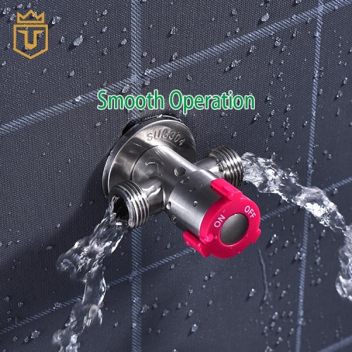 Single Handle 2 Way SUS304 Angle Valve