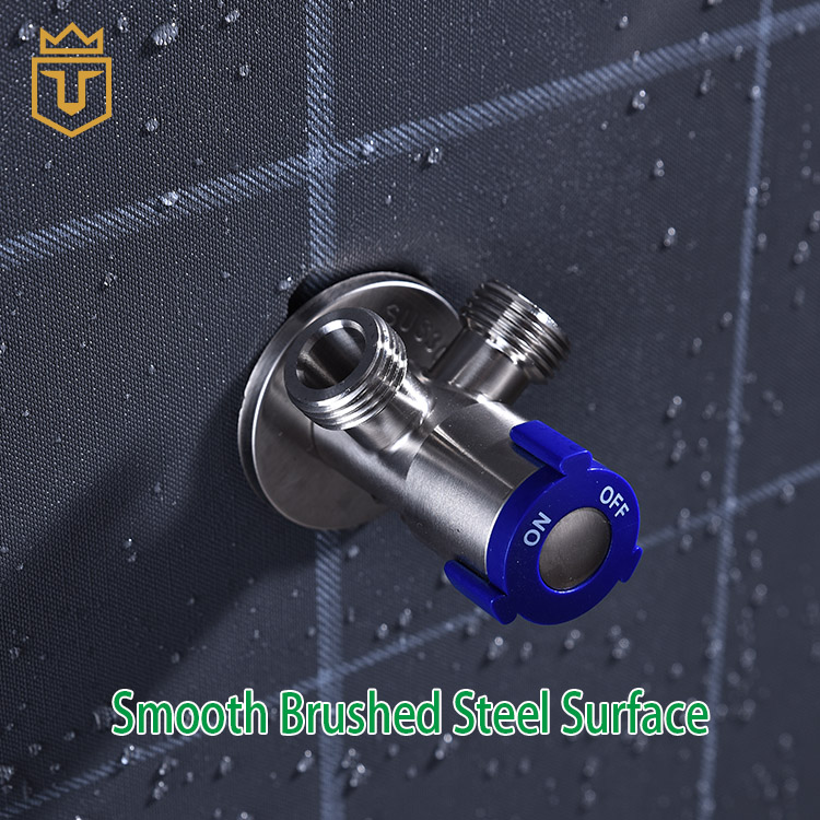Single Handle 2 Way 90 Degree Angle Valve Double