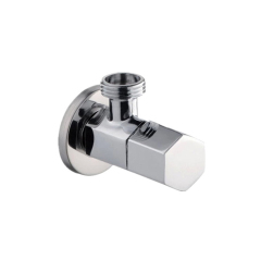 Quick Open Toilet Chrome Brass Hex Angle Valve