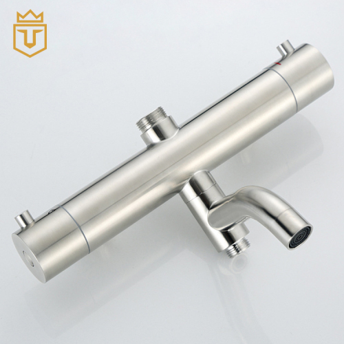 Exposed Wall Mounted Thermostatic Bathroom Shower