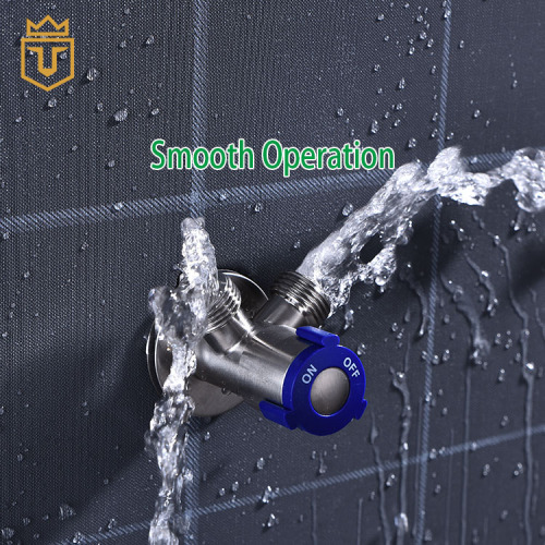 Single Handle 2 Way 90 Degree Angle Valve Double