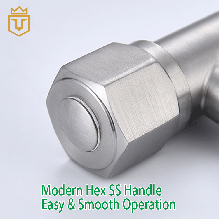 Anti Corrosion 304 SS Angle Valve for Bathroom
