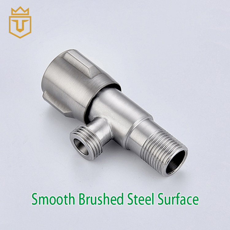 High Quality 304 Stainless Steel Angle Cock Valve