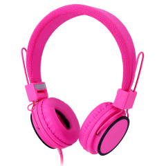 Colorful wired headset