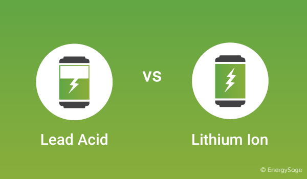 Which is better, lead-acid battery or lithium ion battery for EVs