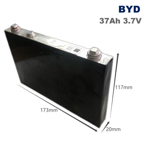 BYD 37Ah 3.7V NMC Prismatic Rechargeable Lithium Ion Battery