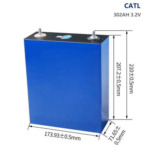 CATL 302Ah 3.2V LiFePo4 Prismatic Battery Cell Rechargeable Lithium Iron Phosphate Battery Deep Cycle DIY Solar Energy Storage
