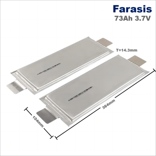 Farasis 73Ah 3.7V NMC Pouch(Polymer) Rechargeable Lithium Ion Battery