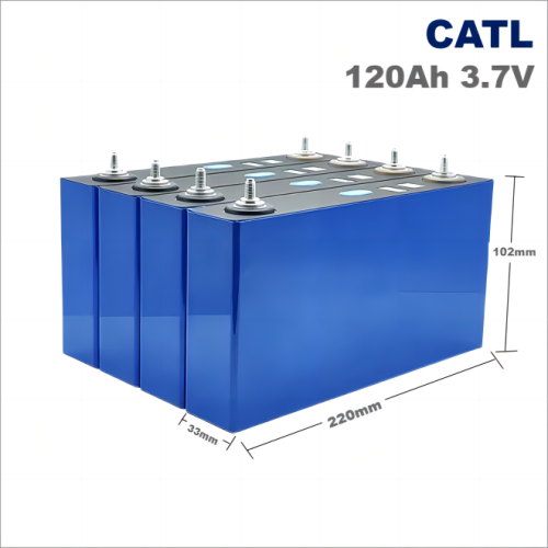 CATL 120Ah 3.7V NMC Prismatic Rechargeable Lithium Ion Battery