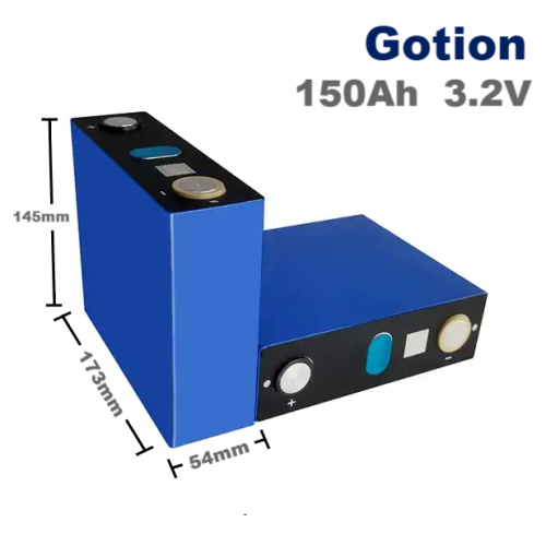 GOTION 150Ah 3.2V LiFePo4 Prismatic Rechargeable Lithium Ion Battery