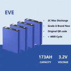 Xiho 3.2V Eve 3.2V 173Ah Prismatic Lifepo4 Battery Cells 3.2V LFP Lithium Ion Prismatic Cell Electric Vehicle Golf cart Bus Boat Lithium Ion Batteries