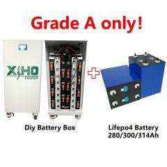 XIHO 15KWH Vertical Lithium Ion Battery Pack 51.2V 48V 300Ah 280Ah EVE LF280K Lifepo4 Grade A Cells Solar Home Energy Storage