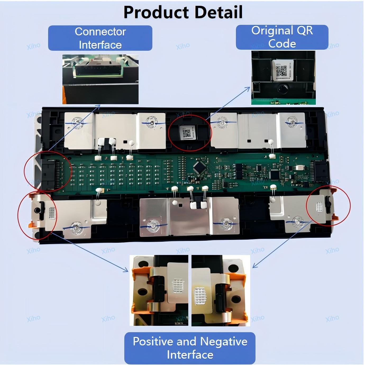 Xiho CATL Battery Module 4S1P 14.8V 153Ah NCM Lithium ion Battery Module for 54KWh Leaf Power Supply Electric Vehicle