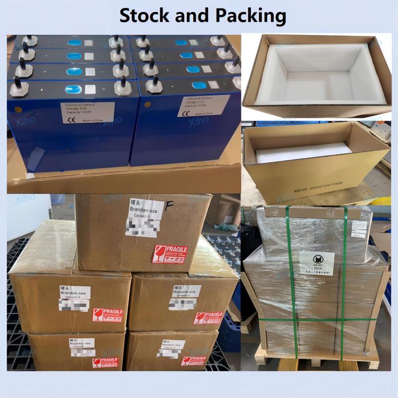 Xiho 3.2V EVE 125Ah LF125 Prismatic Lifepo4 Battery Cells Lithium Ion Batteries For Electric Vehicle