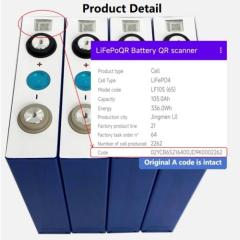 EVE 105Ah 3.2V Lifepo4 Cell 105Ah 5000 Cycles Rechargeable Batteries Lithium Iron Phosphate Battery for DIY Energy Storage