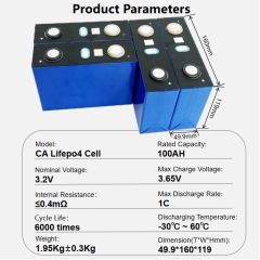 Xiho TOP Brand Catl 3.2V 100Ah Energy Storage Lifepo4 Cell Solar 100Ah battery for Household Energy Storage System