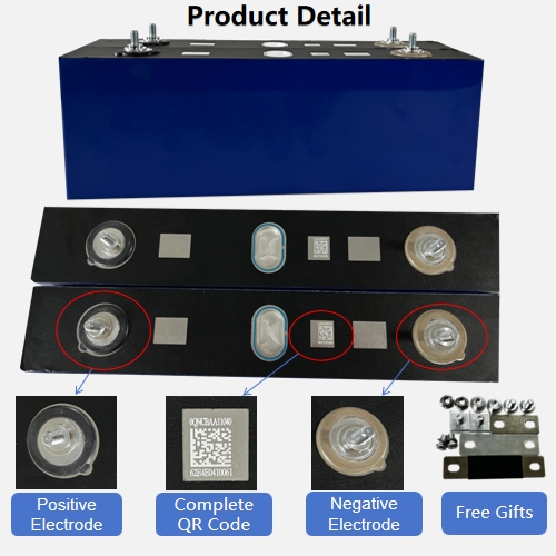 Xiho 3.2V Lishen 200Ah Prismatic Lifepo4 Battery Cells Lithium Ion Batteries For Solar Energy Storage
