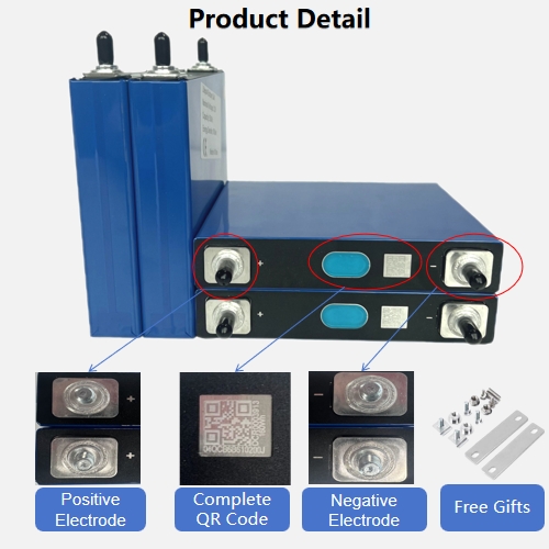 XIHO EVE LF50Ah 3.2V LiFePo4 Prismatic Battery Cell Rechargeable Lithium Iron Phosphate Battery EV Solar Energy Storage