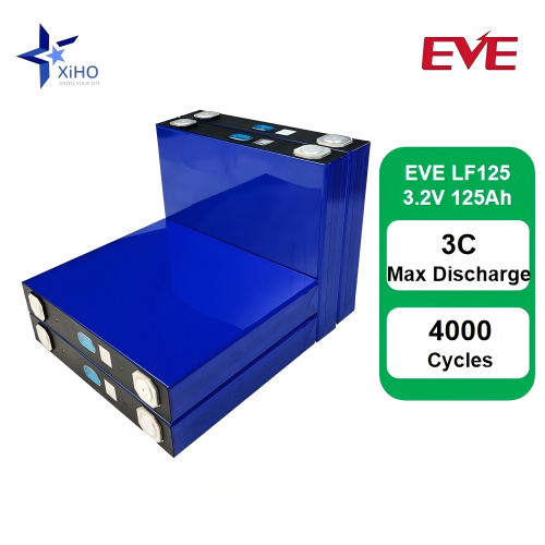 Xiho 3.2V EVE 125Ah LF125 Prismatic Lifepo4 Battery Cells Lithium Ion Batteries For Electric Vehicle