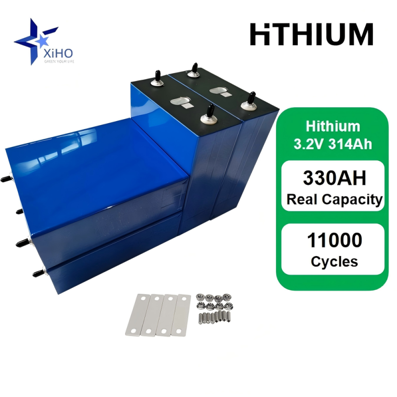 Xiho 10000 Cycle Life Hithium LFP71173207/314Ah Lifepo4 314 Energy Storage Battery Prismatic Battery Cell 3.2v Lifepo4 Battery 314ah for Solar System