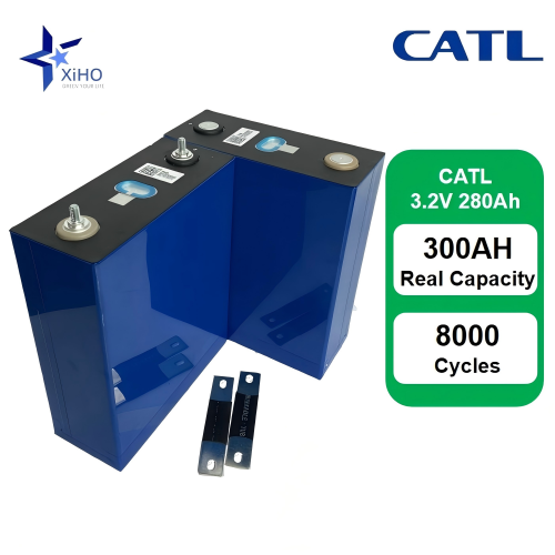 CATL 280Ah 3.2V LiFePo4 Prismatic Battery Cell Rechargeable Lithium Iron Phosphate Battery Deep Cycle DIY Solar Energy Storage