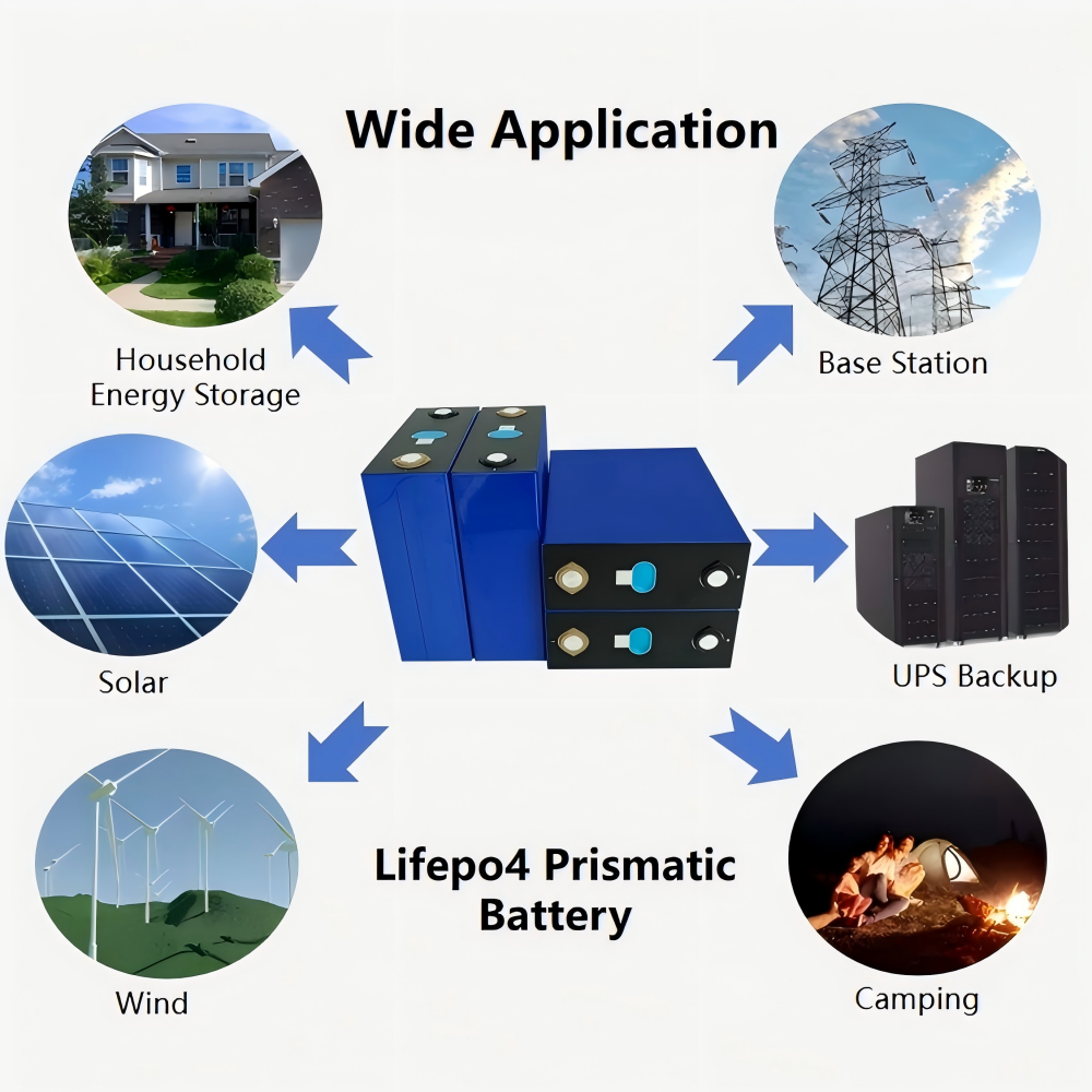 XIHO EVE 304Ah 3.2V LF304 LiFePo4 Prismatic Rechargeable Lithium Ion Battery