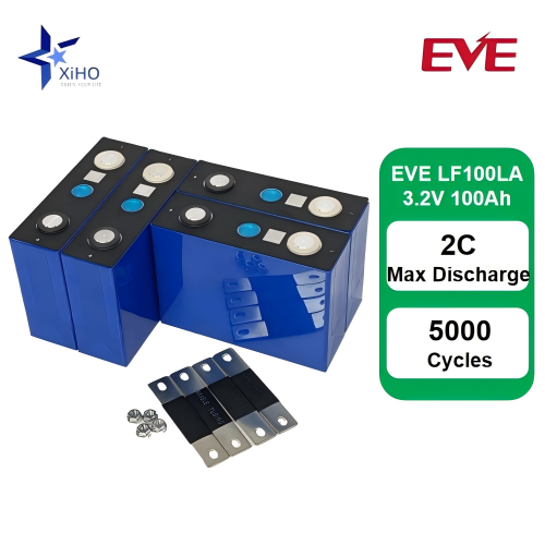 EVE 100Ah 3.2V LiFePo4 Prismatic Rechargeable Lithium Ion Battery