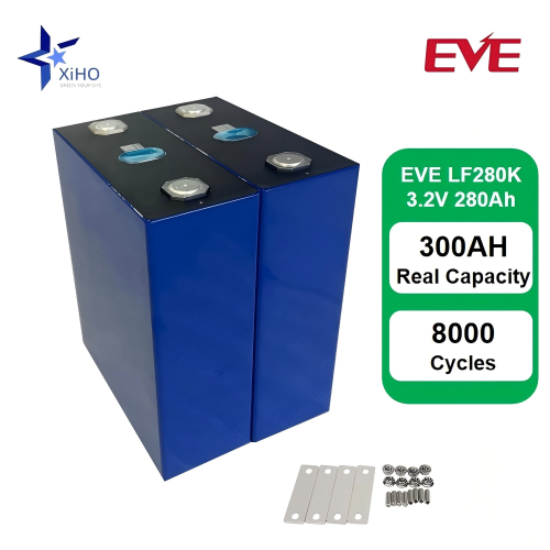 XIHO EVE 280Ah LF280K 3.2V LiFePo4 Prismatic Rechargeable Lithium Ion Battery