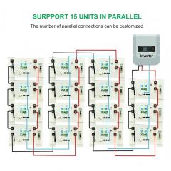 XIHO 15/16kWh Stackable Lithium Ion Battery Pack 51.2V 314Ah 280Ah Lifepo4 Grade A Cells PACE BMS for Solar Home Energy Storage Manufacture Direcetly Supply