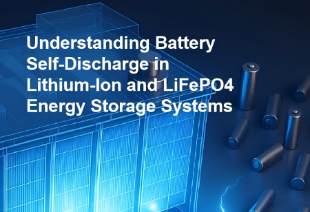 Understanding Battery Self-Discharge in Lithium-Ion and LiFePO4 Energy Storage Systems