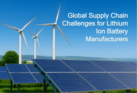 Global Supply Chain Challenges for Lithium Ion Battery Manufacturers