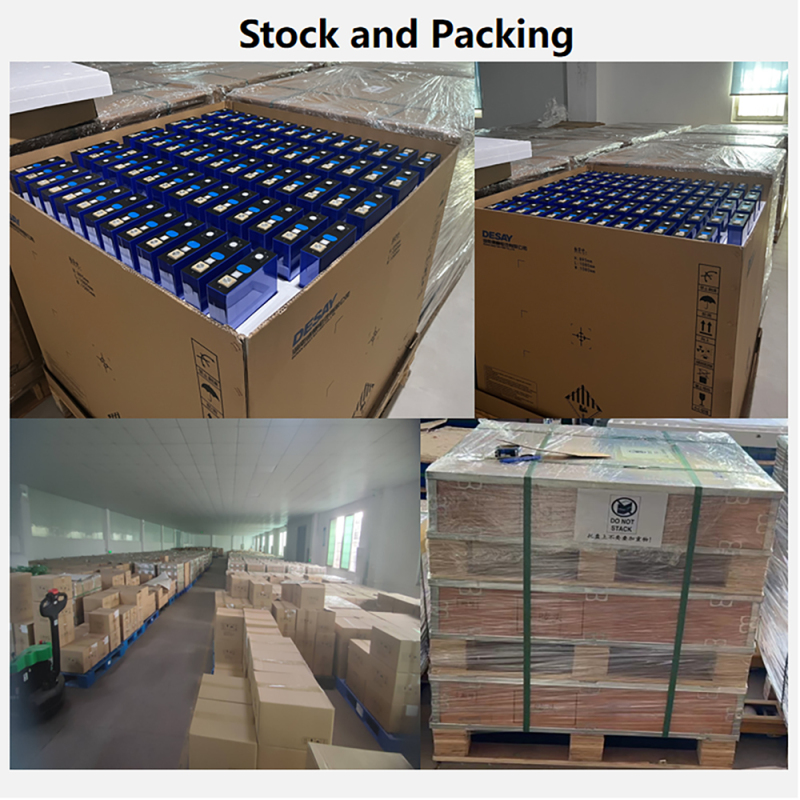 Custom Desay 3.2V DLP50160118-100Ah100Ah 3000 Cycles Lithium Iron Phosphate Batteries Lifepo4 Prismatic Battery Cell Manufacturers